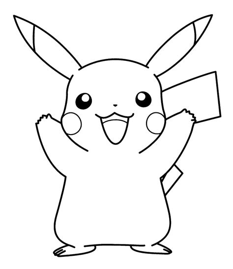 desenhos para colorir picachu|48 desenhos de pikachu para colorir (PDF e PNG grátis)